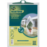 Housse d'hivernage avec zip 100 g/m² MAXI ZIP 0,50 x 2 m Blanc Nortene