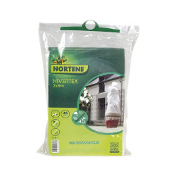 Voile d'hivernage HIVERTEX 2 x 5 m Blanc Nortene