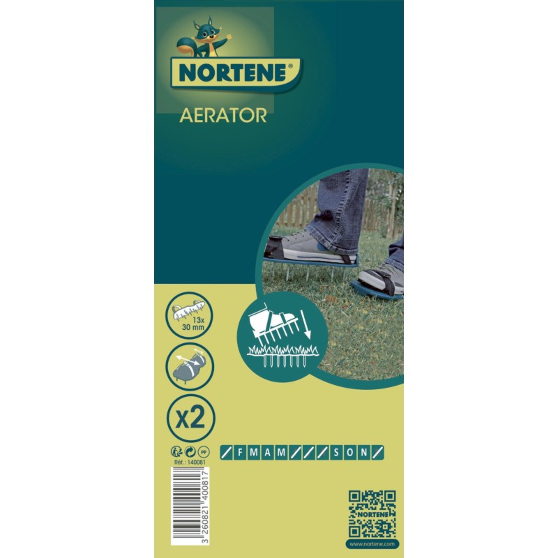 Patins aérateurs AERATOR Nortene - Boutique en ligne Nortene