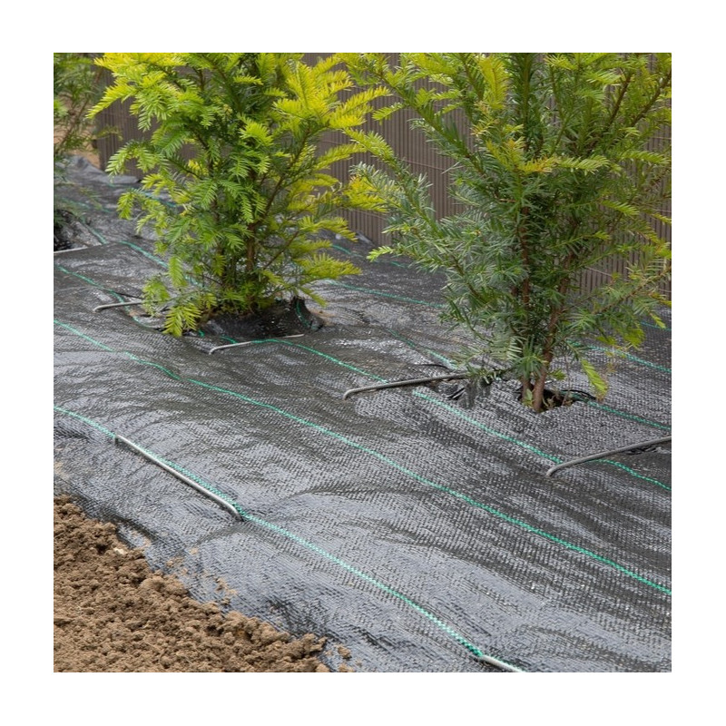 Toile de paillage 90 g WEEDTEX 1,05 x 20 m Noir Nortene