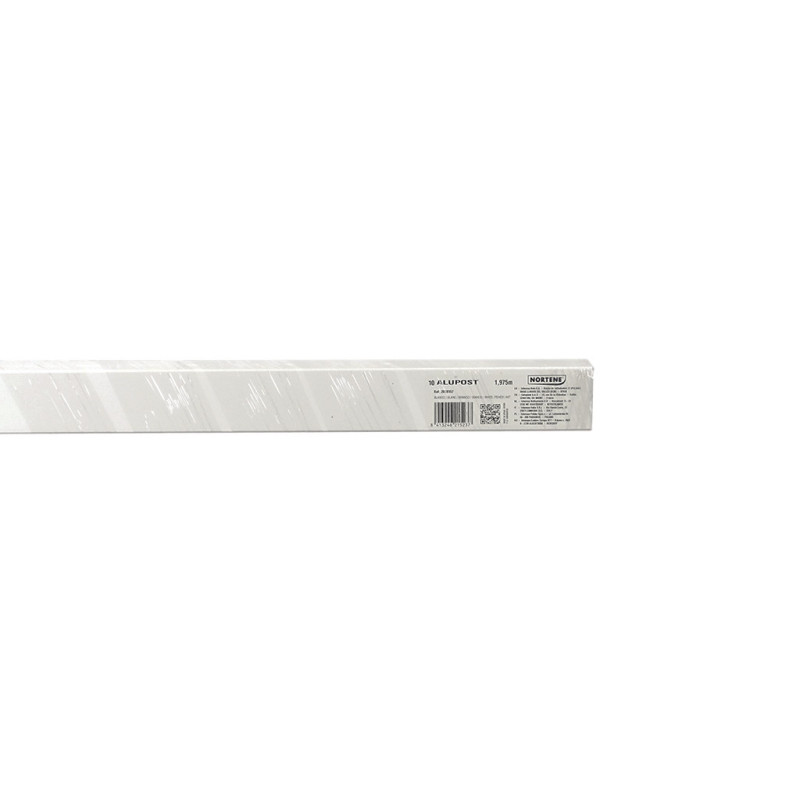 Poteau en aluminium 1,975 x 0,06 m ALUPOST blanc Nortene - Boutique en ligne Nortene